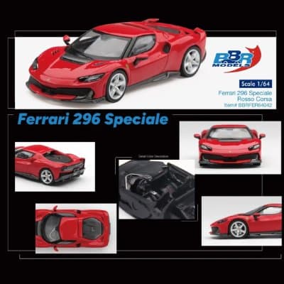 Ferrari 296 Speciale Rosso Corsa