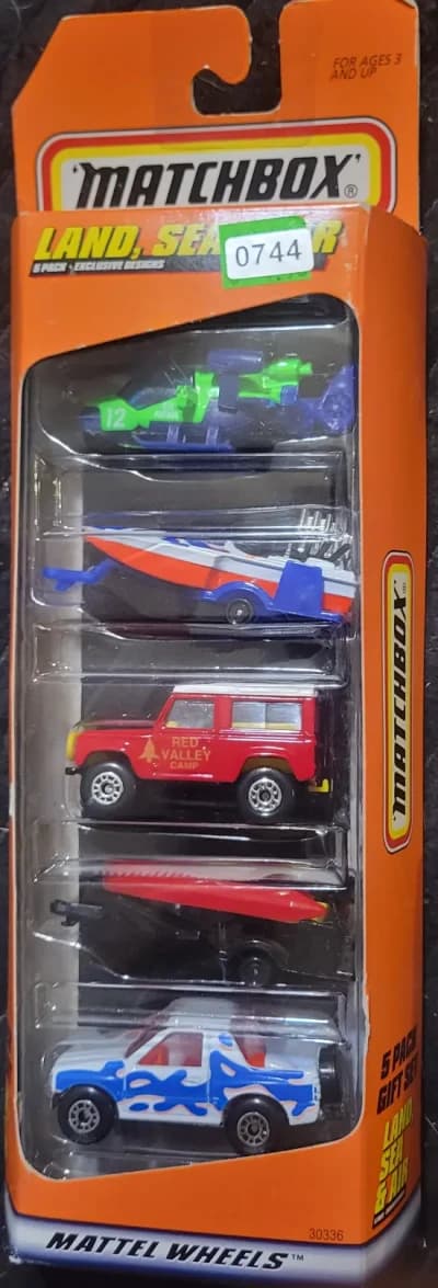 Land Sea & Air 5-Pack