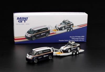 Porsche Centre Taoyuan Roughroads Set Porsche 911 Dakar #953 &Volkswagen ID.Buzz