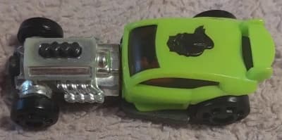 Green car Hot Rod