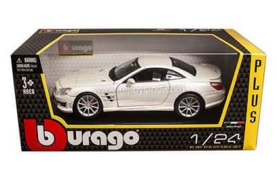 W/B Plus Mercedes-Benz SL 65 AMG White