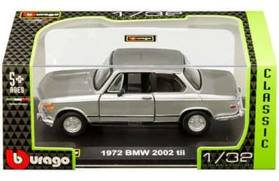 Plastic Case – Classic – 1972 BMW 2002TII Silver