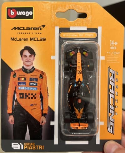 McLaren F1 MCL39 2025 #81 Oscar Piastri